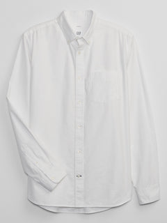 Oxford Shirt in Standard Fit - WHITE 2