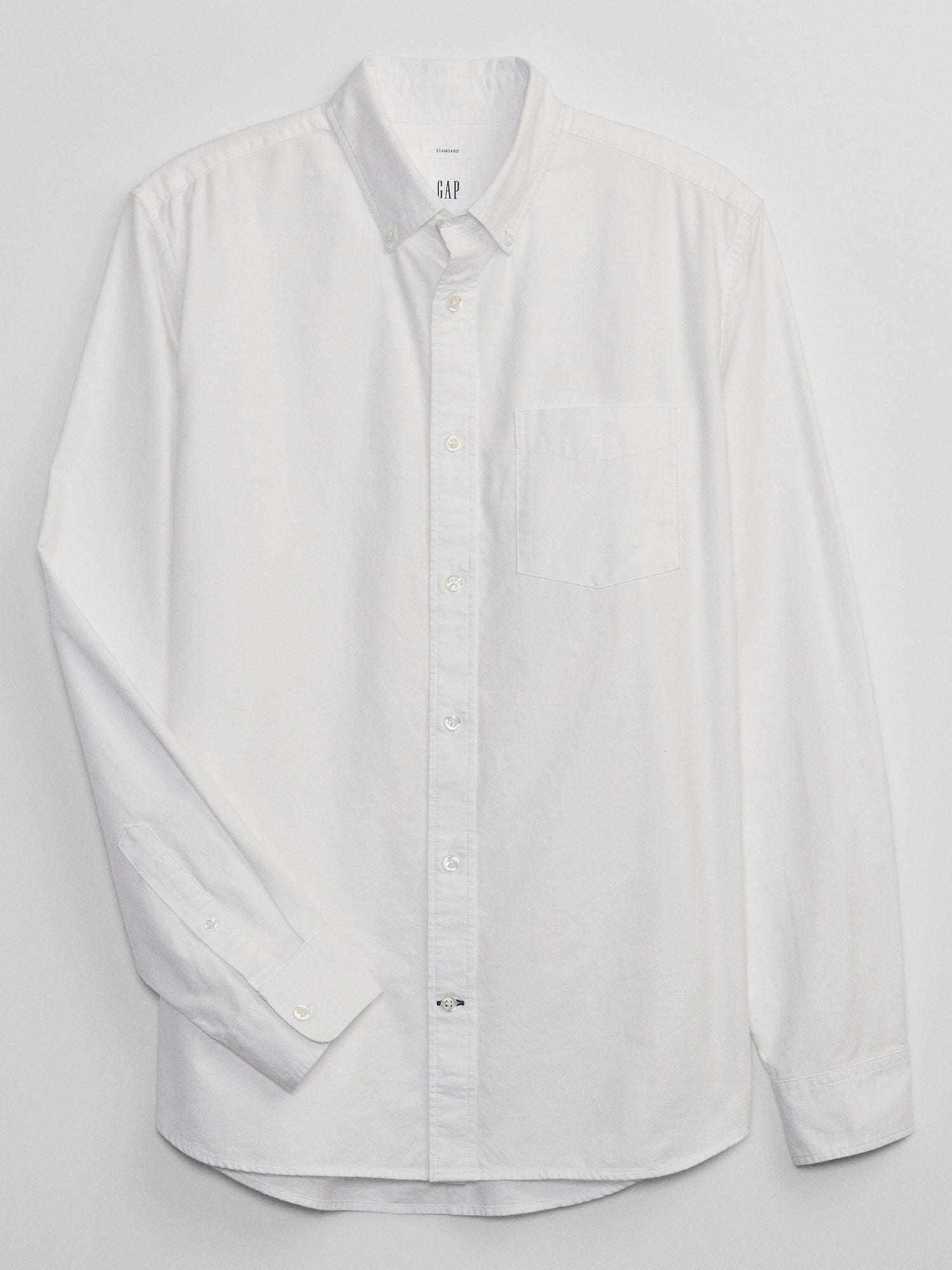 Oxford Shirt in Standard Fit - WHITE 2