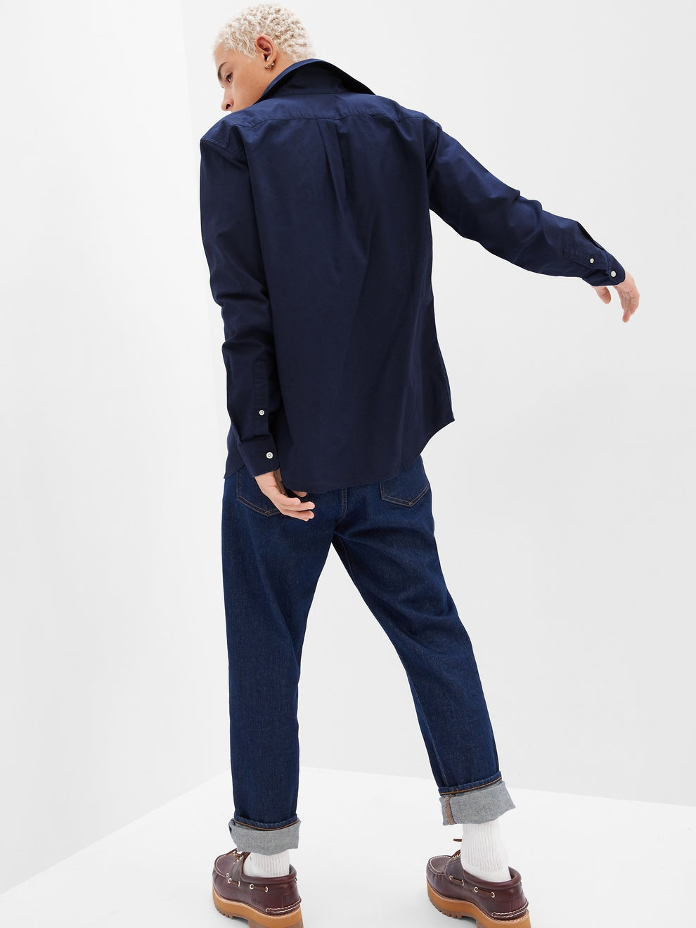Oxford Shirt in Standard Fit - blue