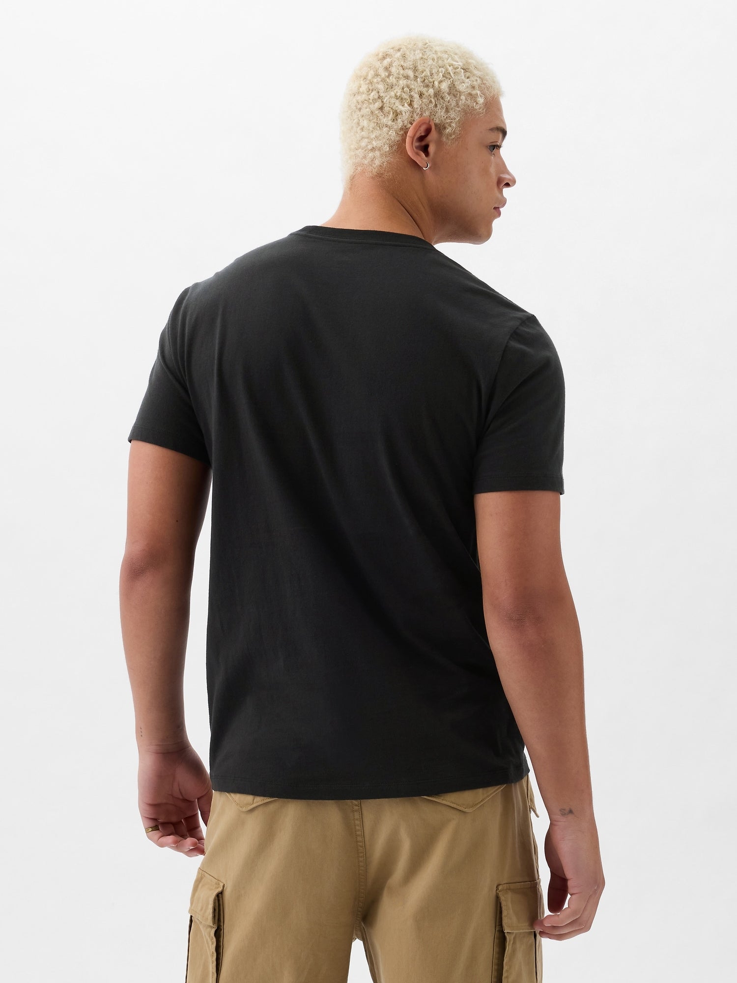 Everyday Soft Crewneck T-Shirt - BLACK 200