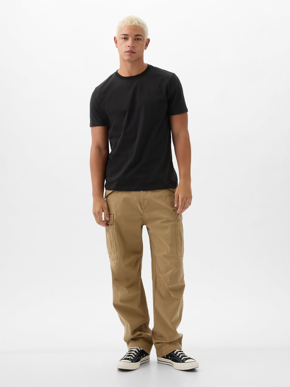 Everyday Soft Crewneck T-Shirt - BLACK 200