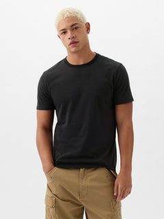 Everyday Soft Crewneck T-Shirt - BLACK 200