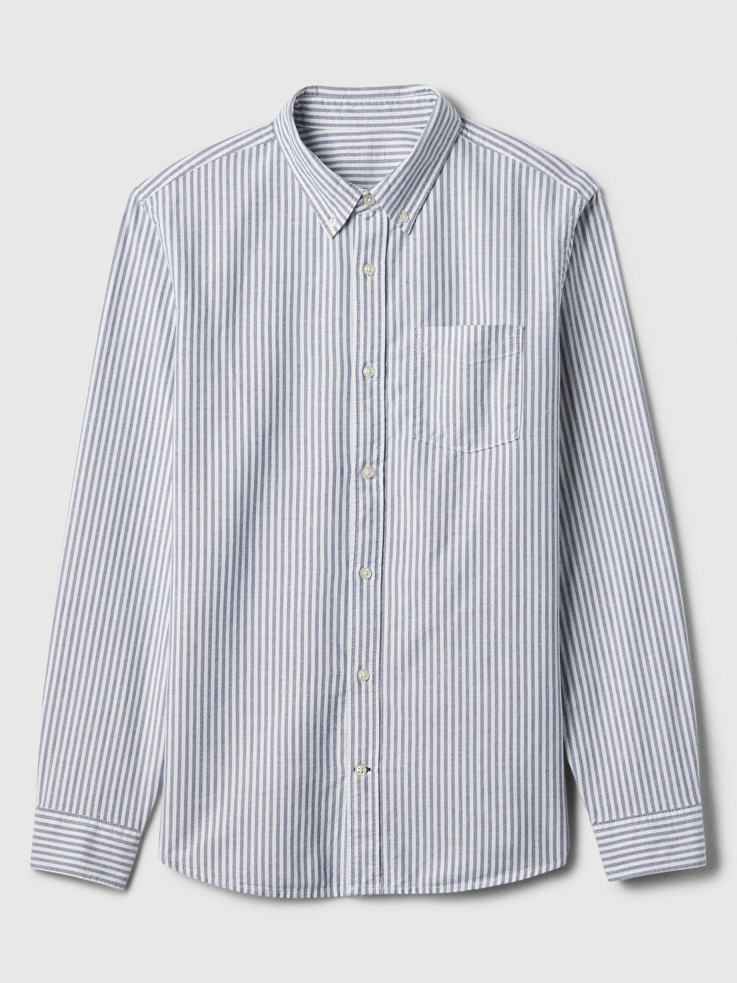 Oxford Shirt in Standard Fit - blue track stripe