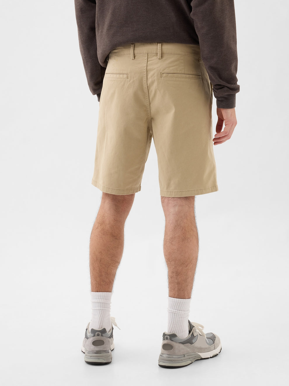 9" Essential Khaki Shorts - iconic khaki