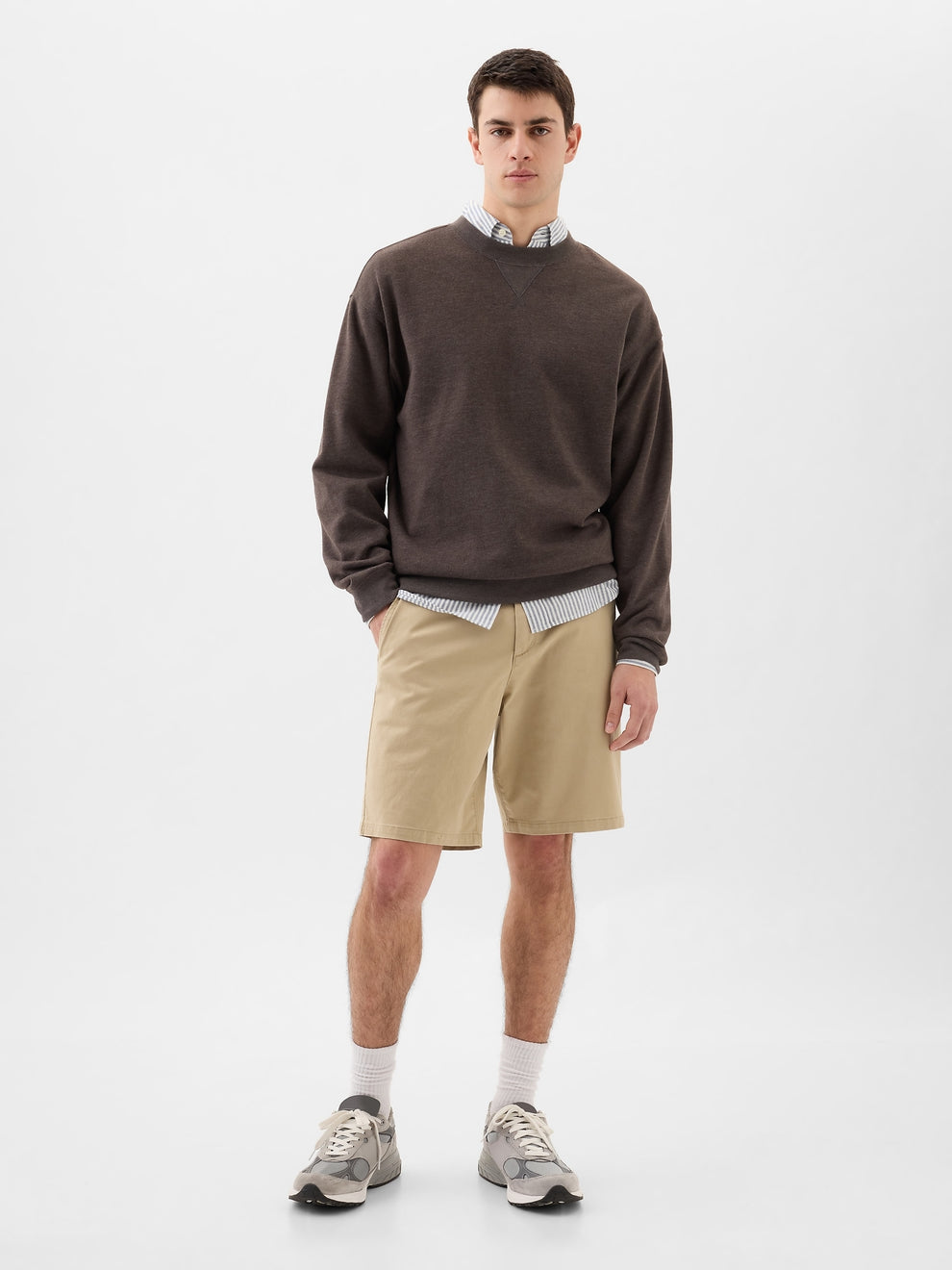 9" Essential Khaki Shorts - iconic khaki