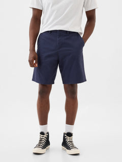 9" Essential Khaki Shorts - vintage navy