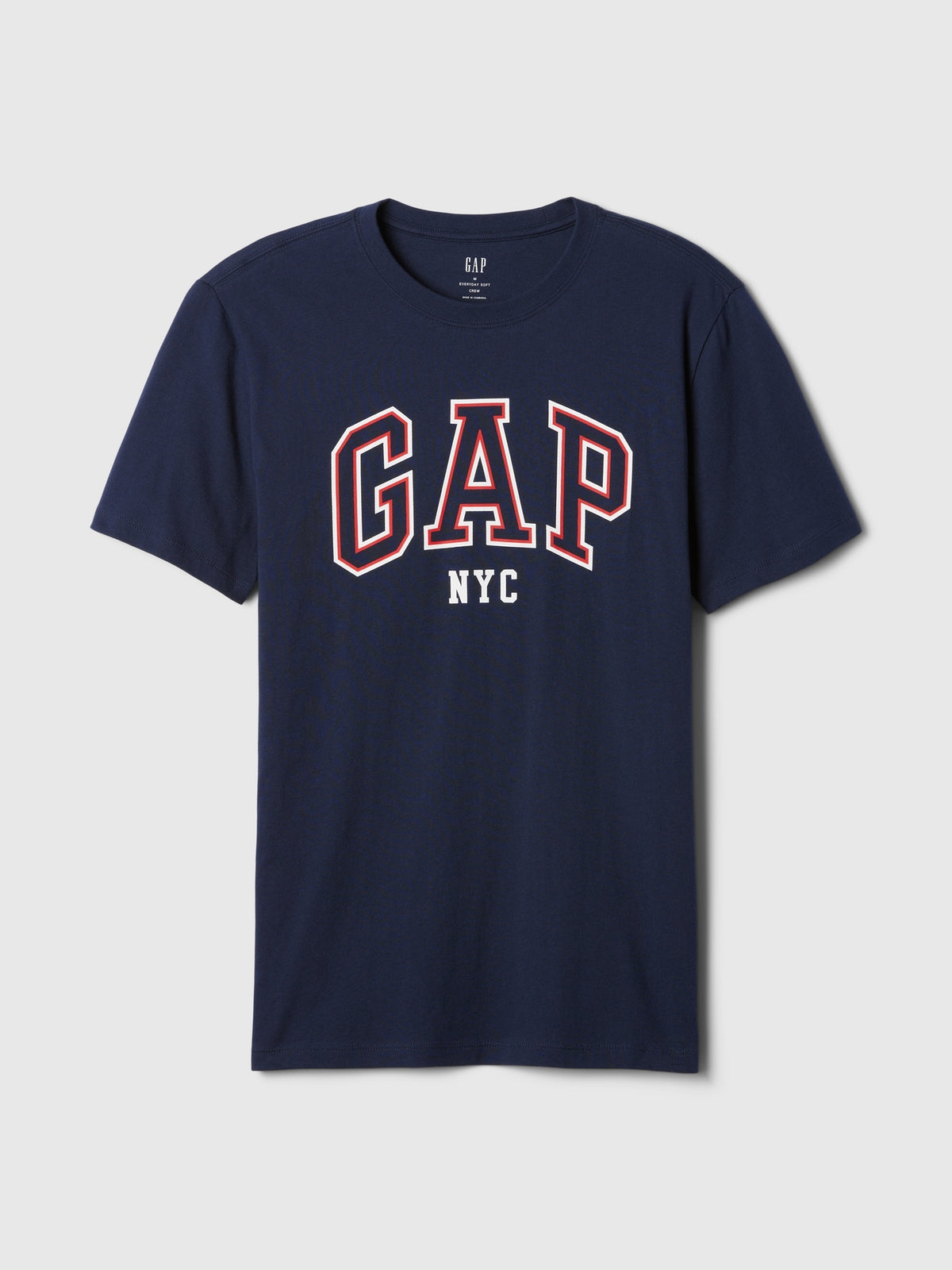 Everyday Soft Gap NYC Logo T-Shirt - blue