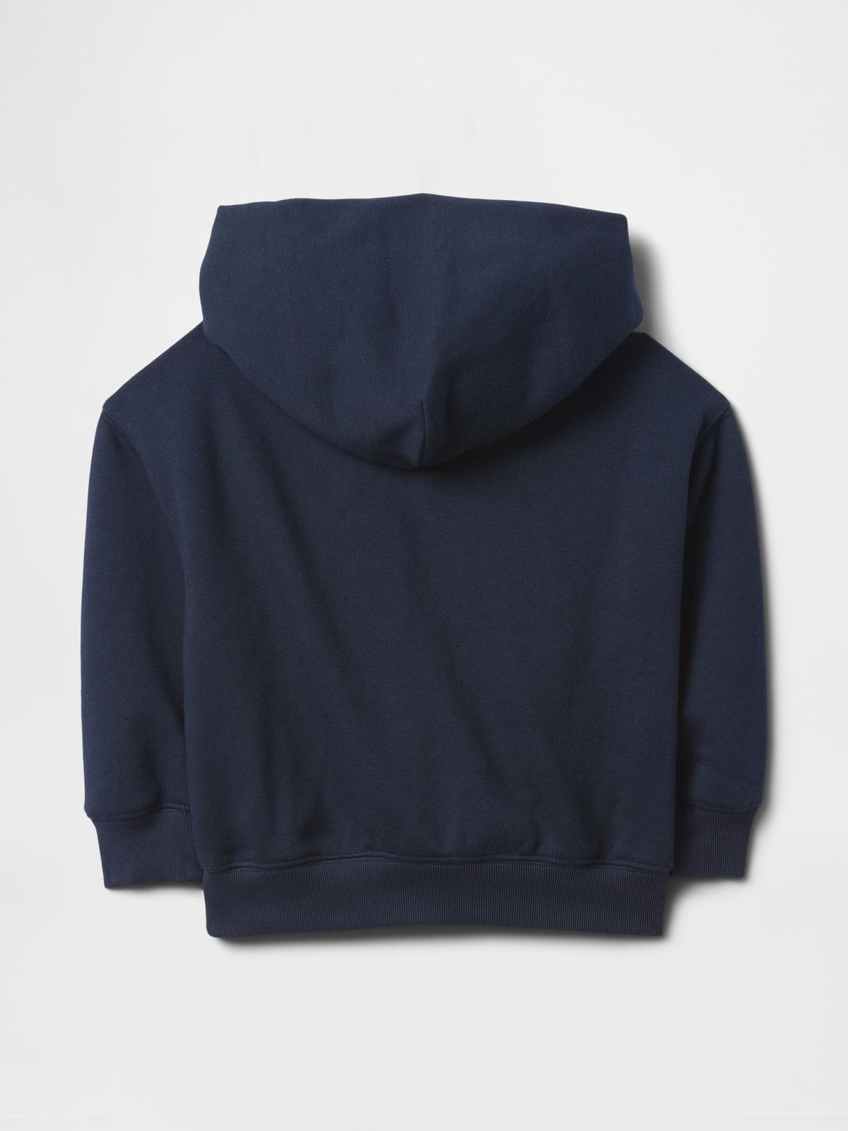 Gap Baby & Toddler VintageSoft Logo Hoodie in Tapestry navy blue, product-only back view