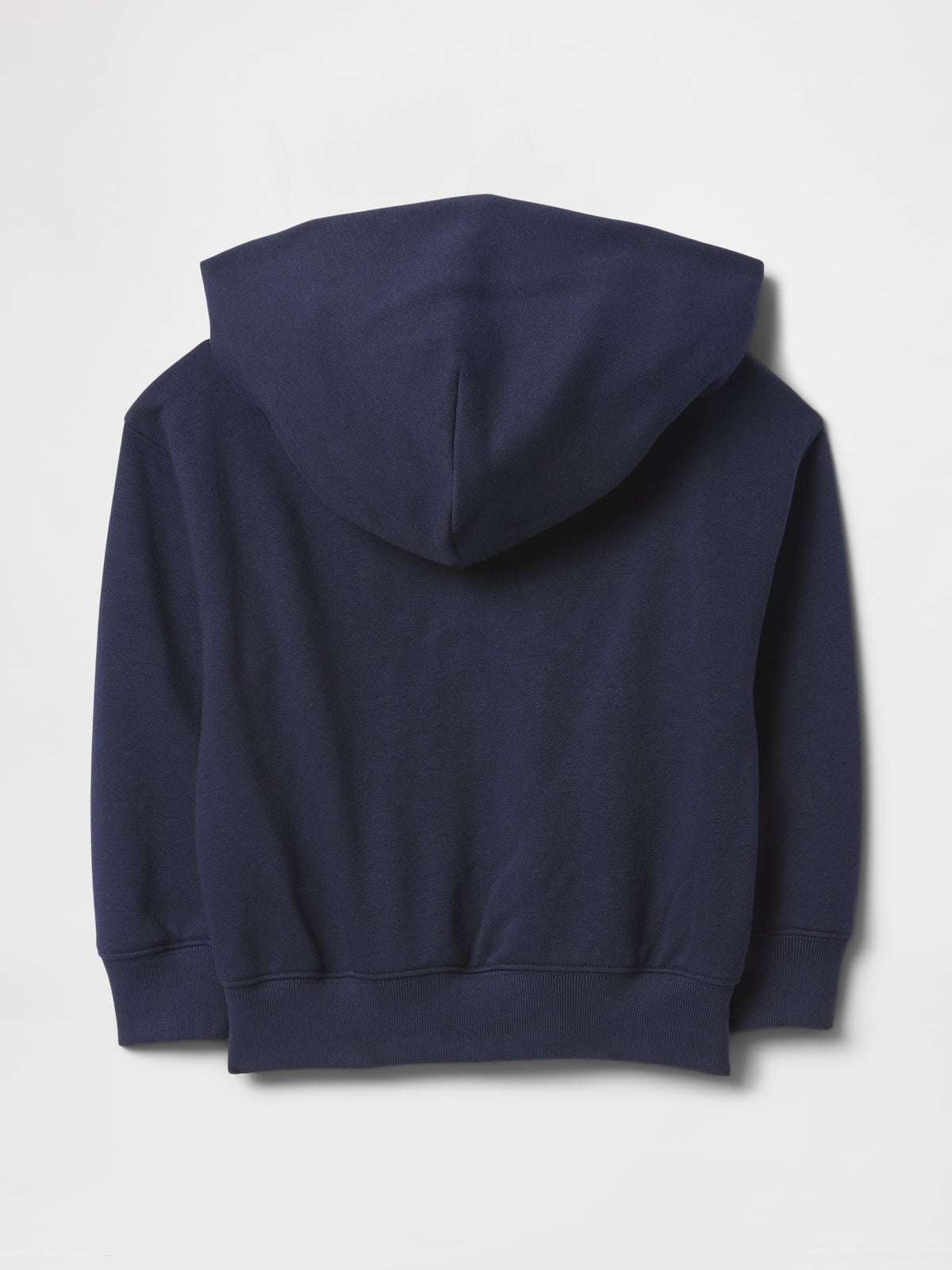 Gap Baby & Toddler VintageSoft Logo Zip Hoodie in Blue, product-only back view