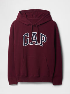 Relaxed Gap Logo Hoodie - ruby wine