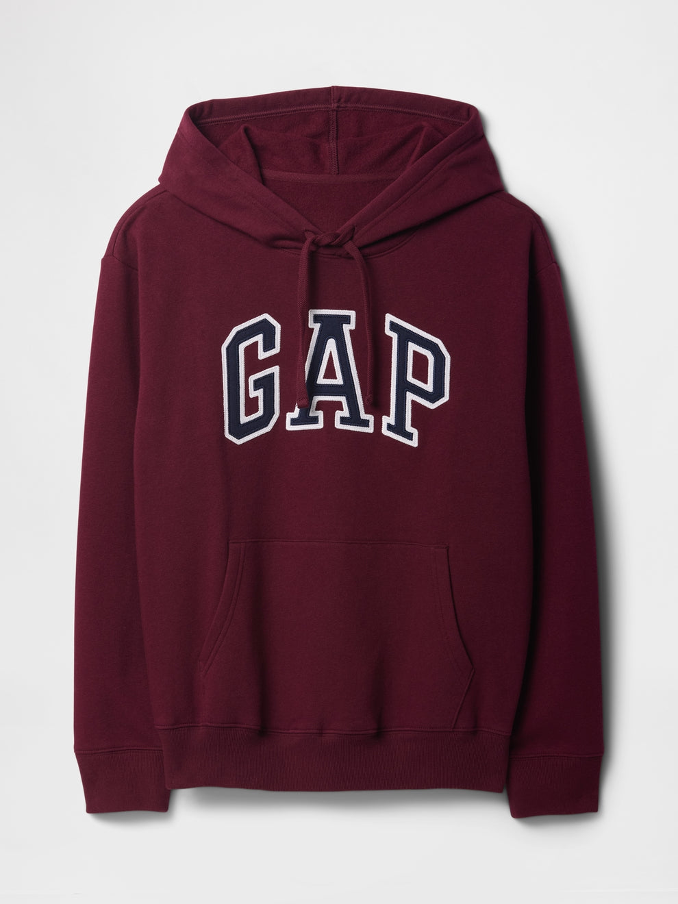 Relaxed Gap Logo Hoodie - ruby wine
