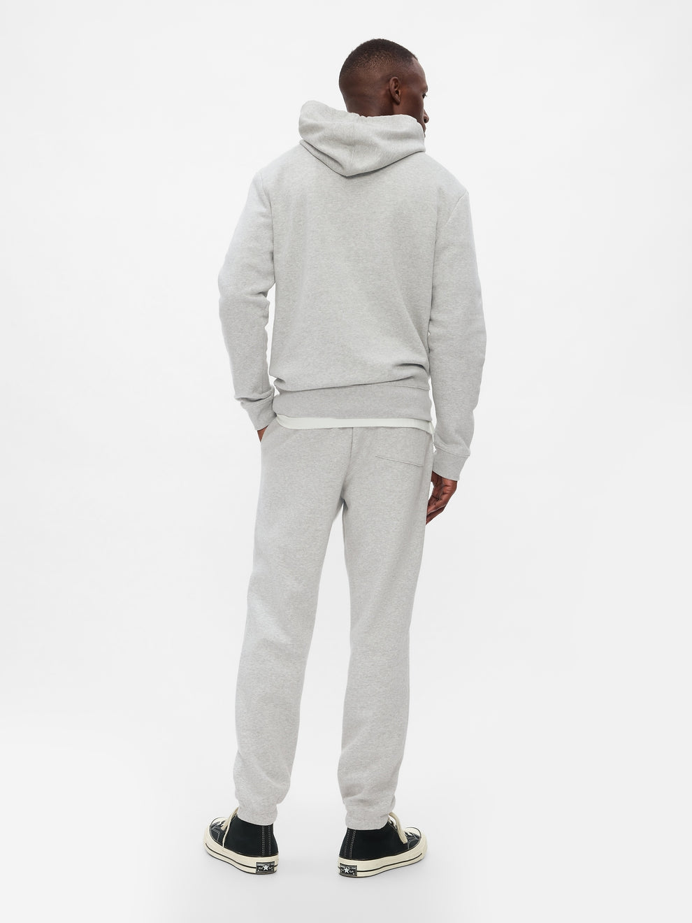 Gap Logo Fleece Joggers - light heather gray