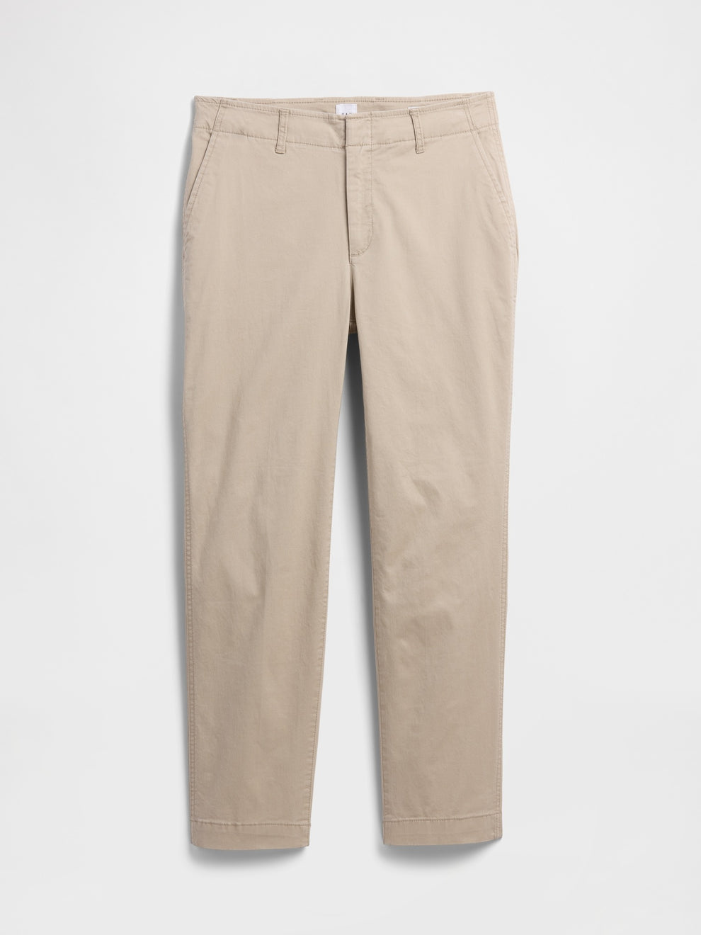 Mid Rise Downtown Khakis - khaki