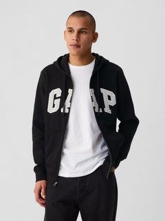 Gap Logo Fleece Joggers - moonless night