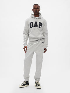 Gap Logo Fleece Joggers - light heather gray