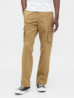 Essential Straight Cargo Pants - PERFECT KHAKI