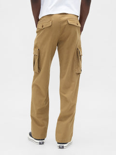 Essential Straight Cargo Pants - PERFECT KHAKI