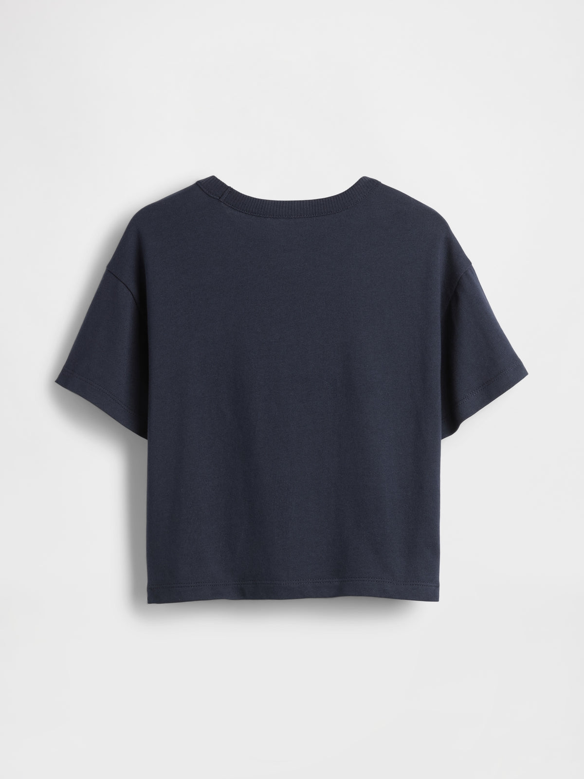 Gap Baby & Toddler Oversized T-Shirt in Navy blue, product-only back view