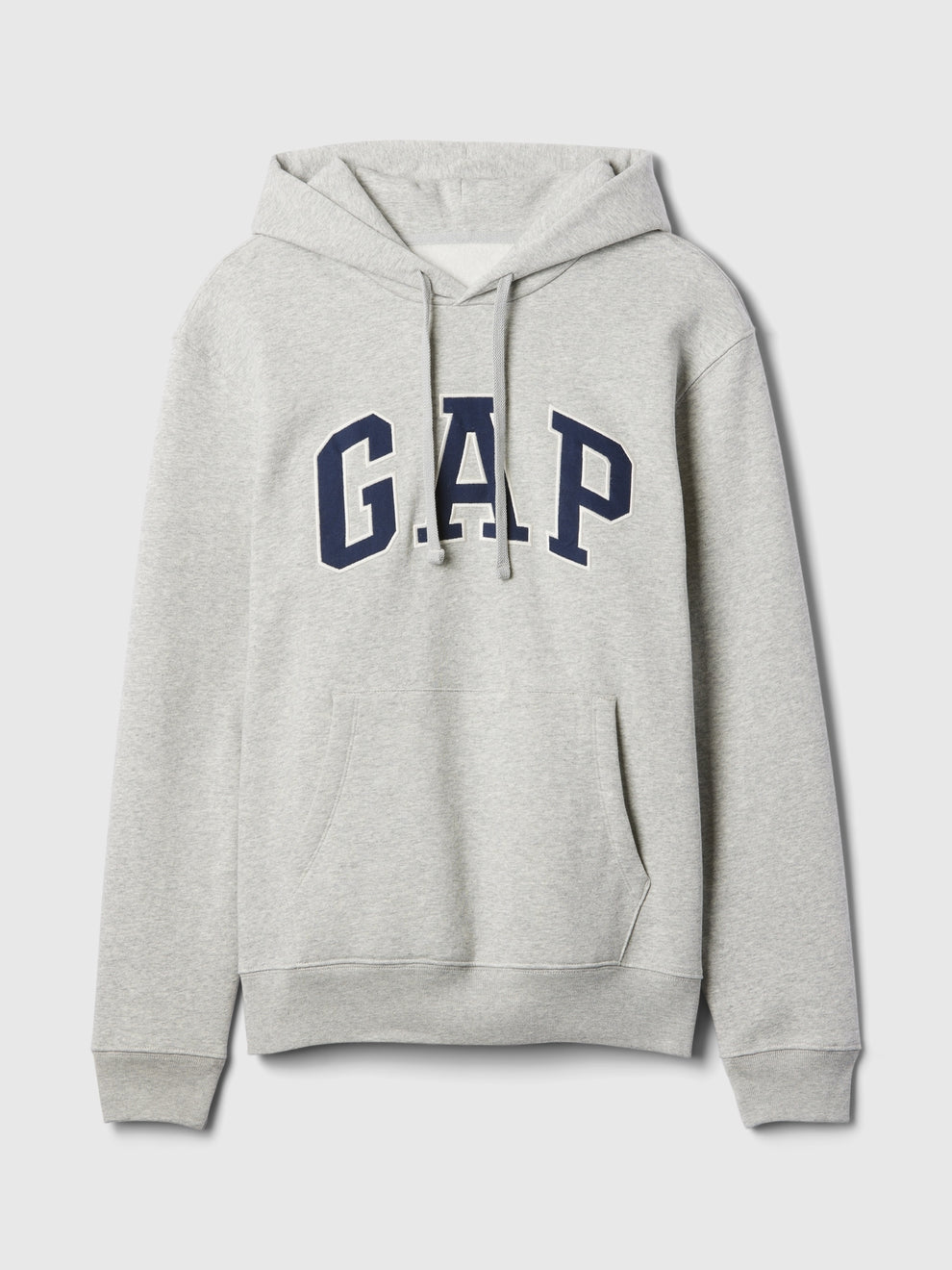 Adult VintageSoft Arch Logo Hoodie - Light heather grey
