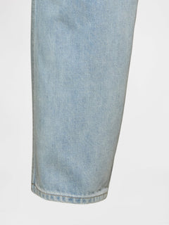 High Rise Barrel Jeans - Light wash