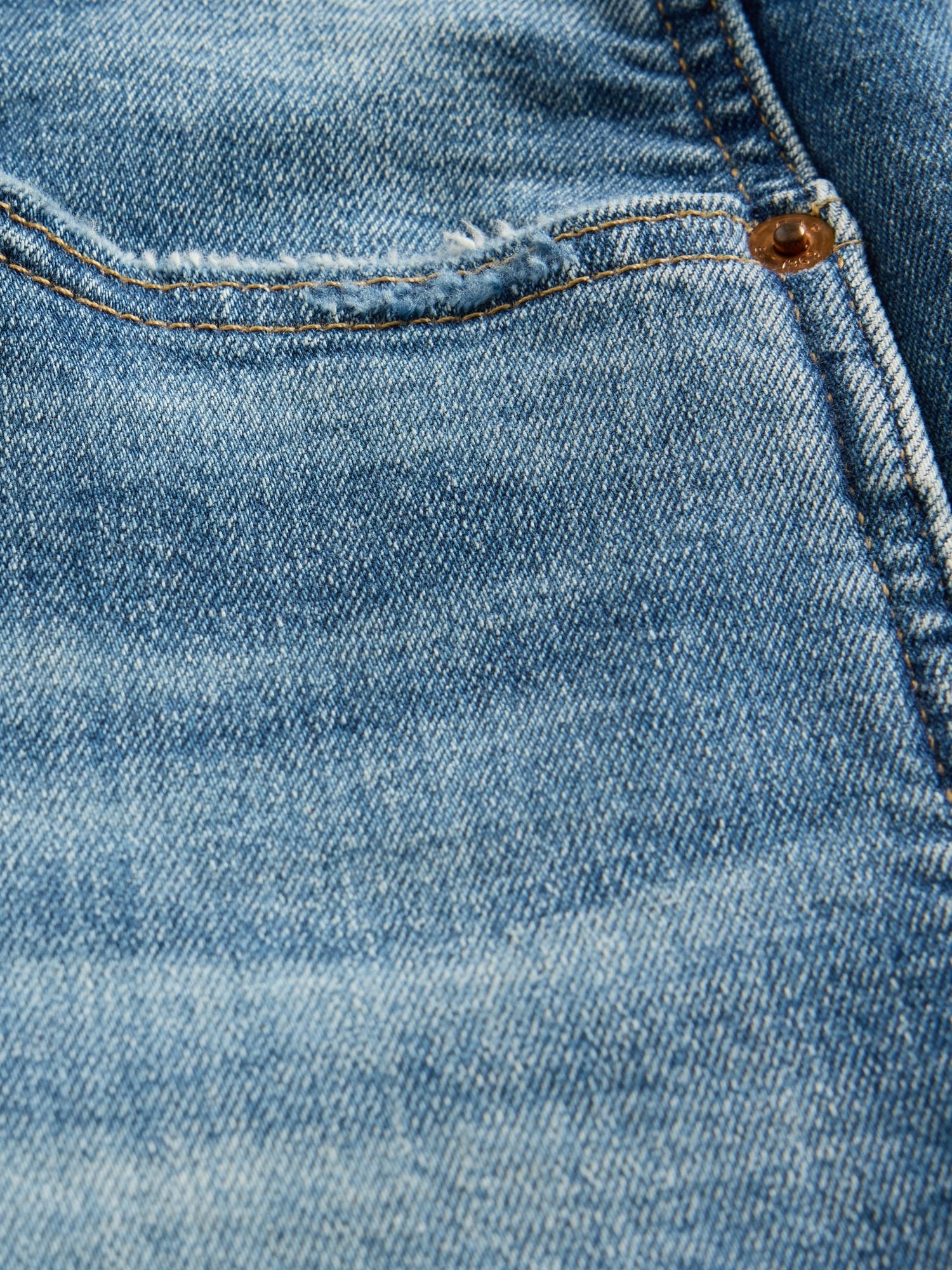 High Rise Vintage Slim Jeans - Medium indigo