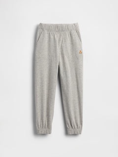 Gap Baby & Toddler Mix & Match Pull-On Joggers in Grey, product-only front view