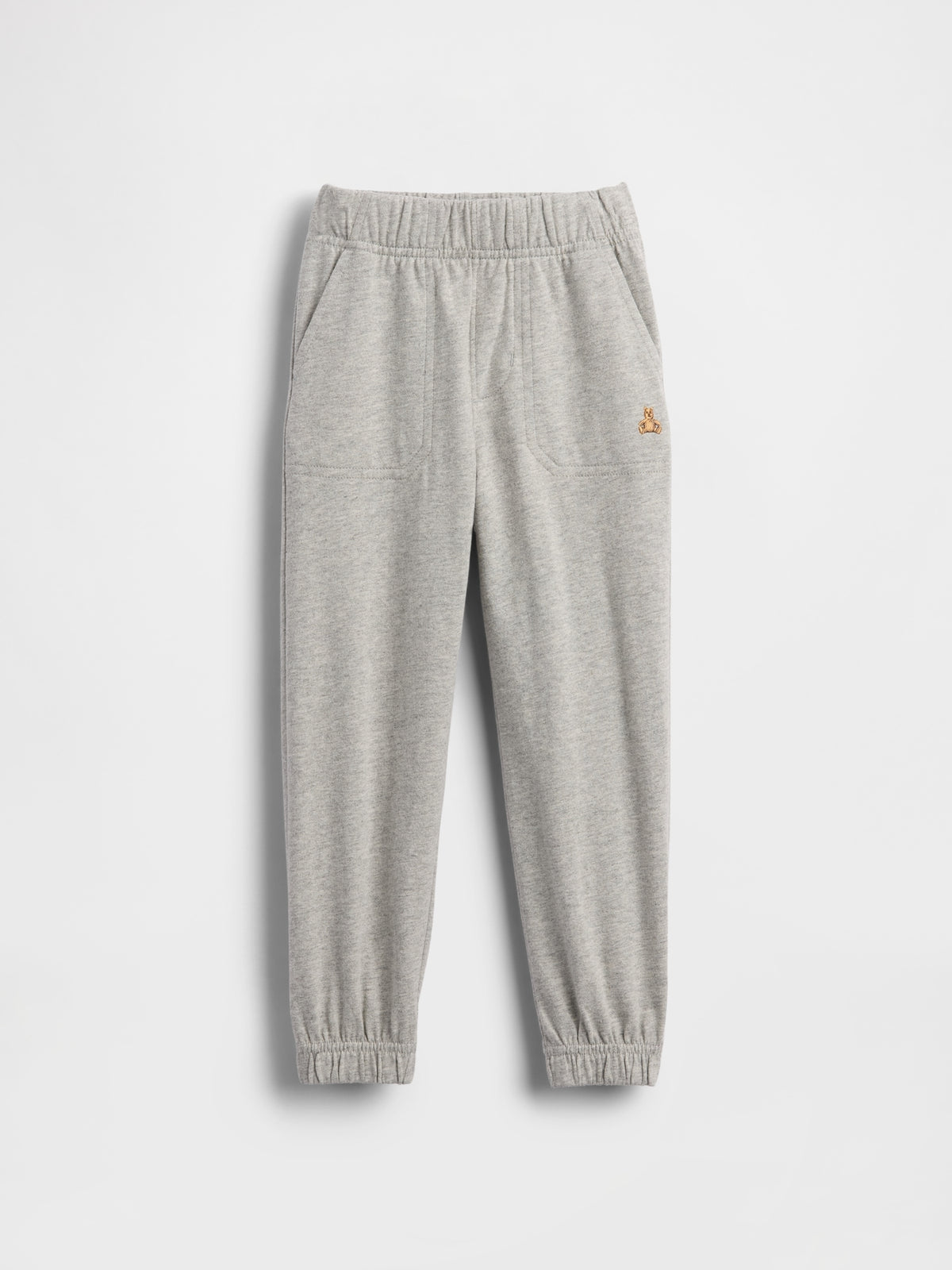 Gap Baby & Toddler Mix & Match Pull-On Joggers in Grey, product-only front view