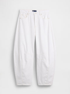 High Rise UltraSoft Horseshoe Jeans - new off white