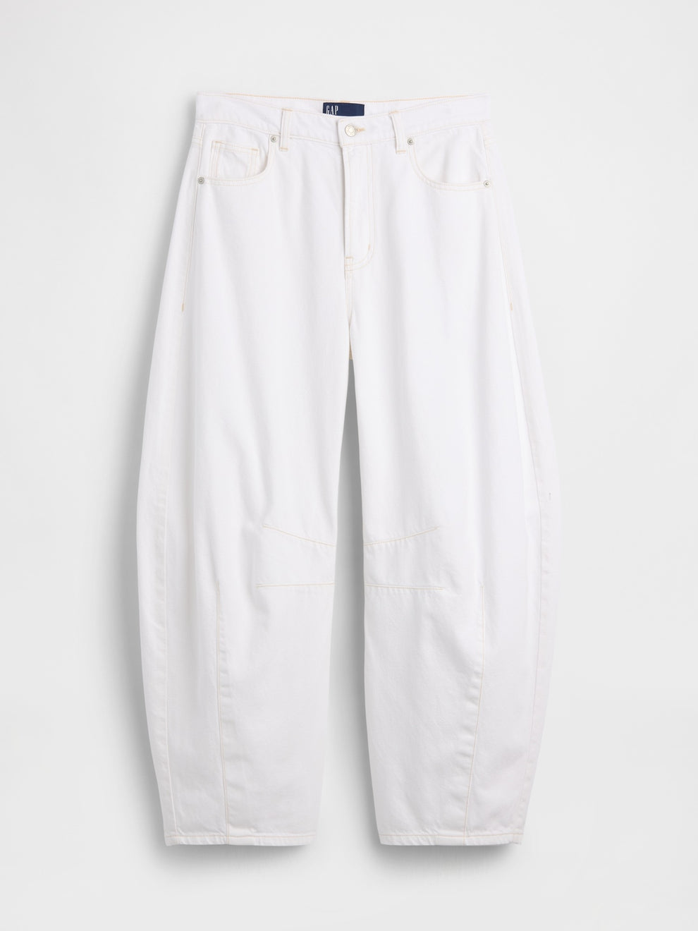 High Rise UltraSoft Horseshoe Jeans - new off white