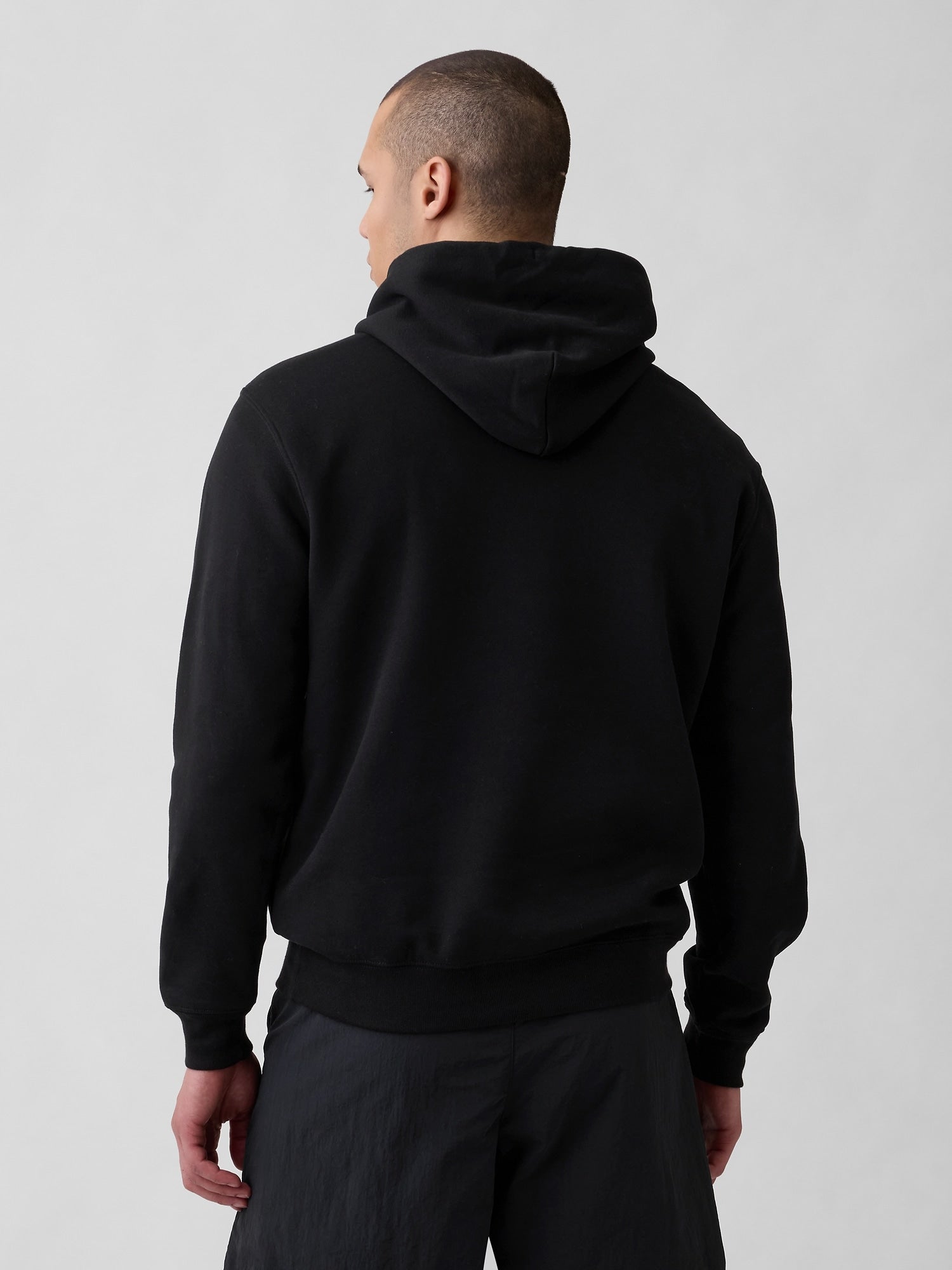 Adult VintageSoft Arch Logo Hoodie - Black