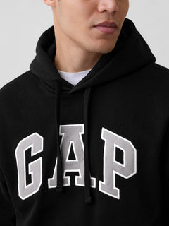 Adult VintageSoft Arch Logo Hoodie - Black