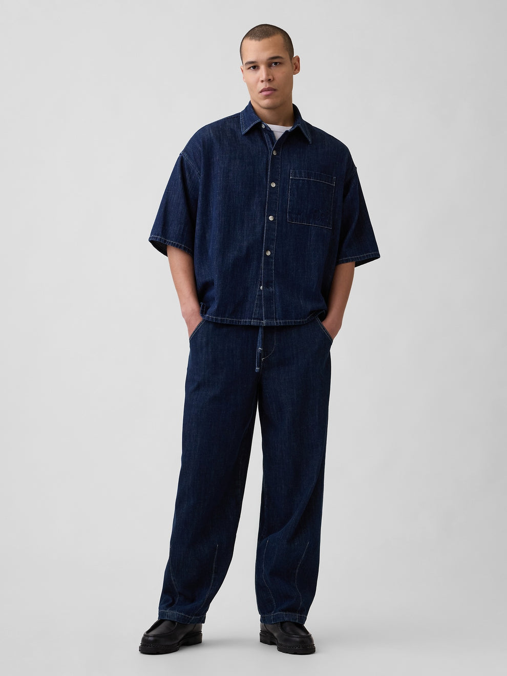Extra Baggy Easy Jeans - RINSED