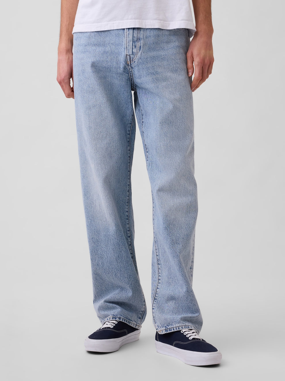 Relaxed Jeans - Light wash