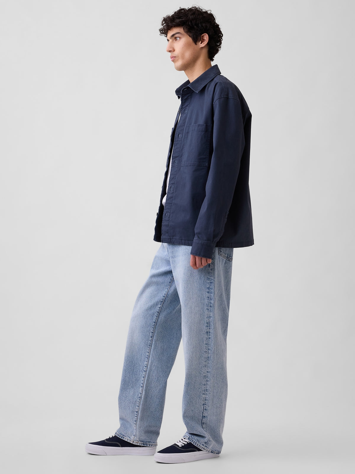 Relaxed Jeans - Light wash