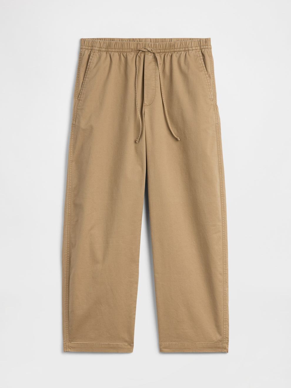 Mid Rise Easy Barrel Khakis - Mojave brown