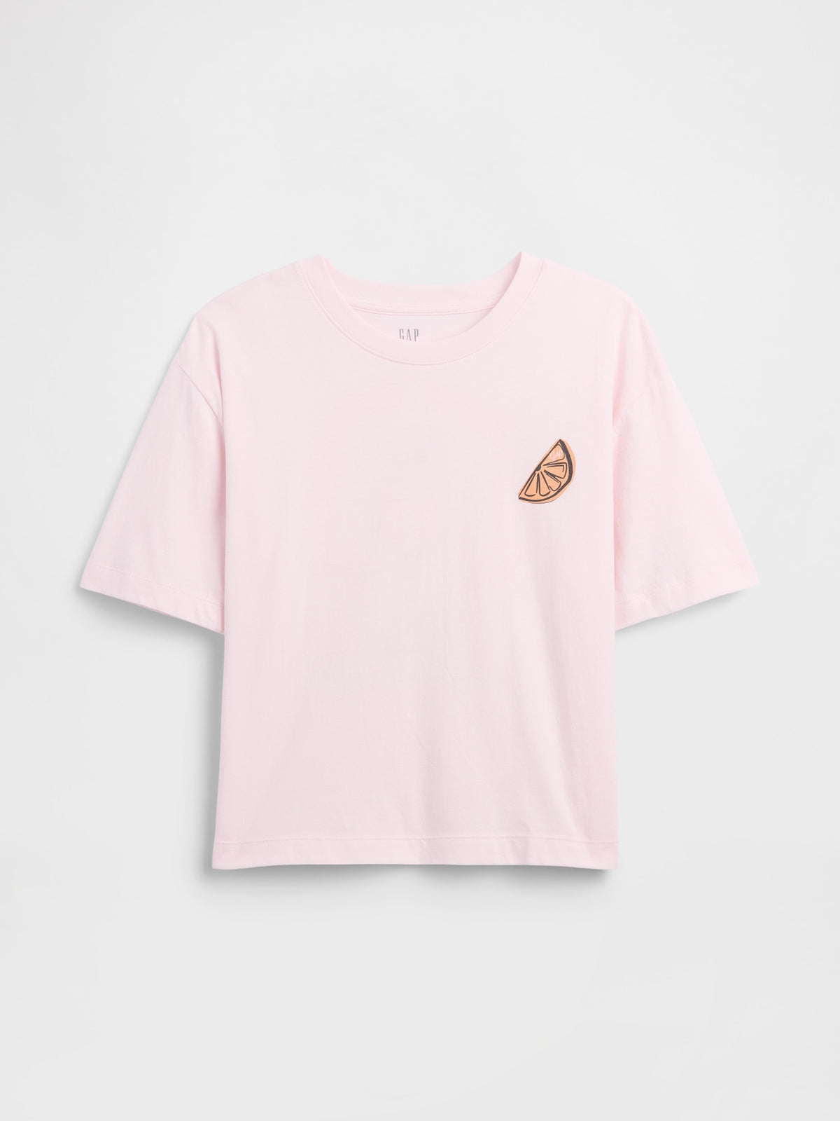 Boxy Graphic T-Shirt - Pink cherry blossom