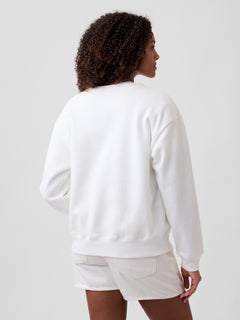 Gap Logo Sweatshirt - White pink bear
