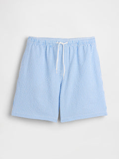 6" Swim Trunks - BLUE STRIPE