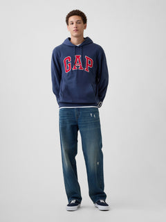 VintageSoft Romania Logo Hoodie - vintage navy