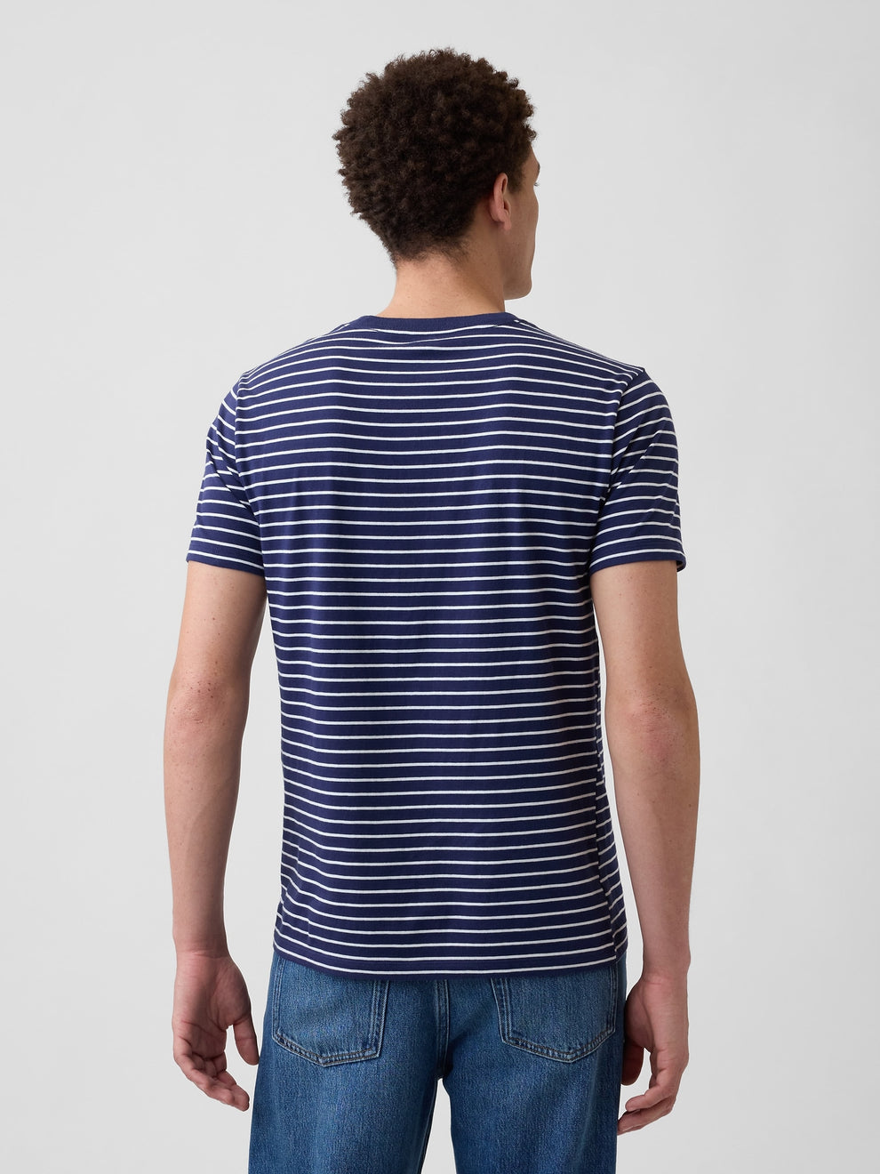 Everyday Soft Gap Mini Logo T-Shirt - military blue