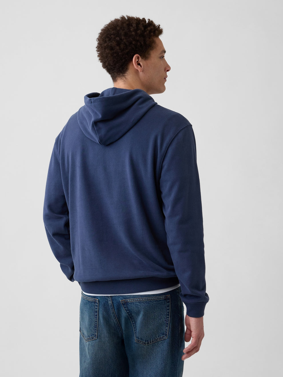 VintageSoft Romania Logo Hoodie - vintage navy