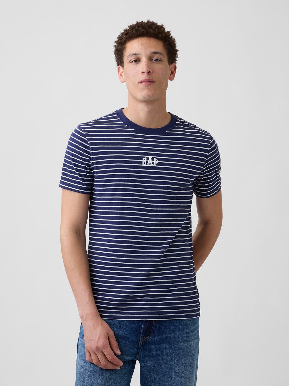 Everyday Soft Gap Mini Logo T-Shirt - military blue