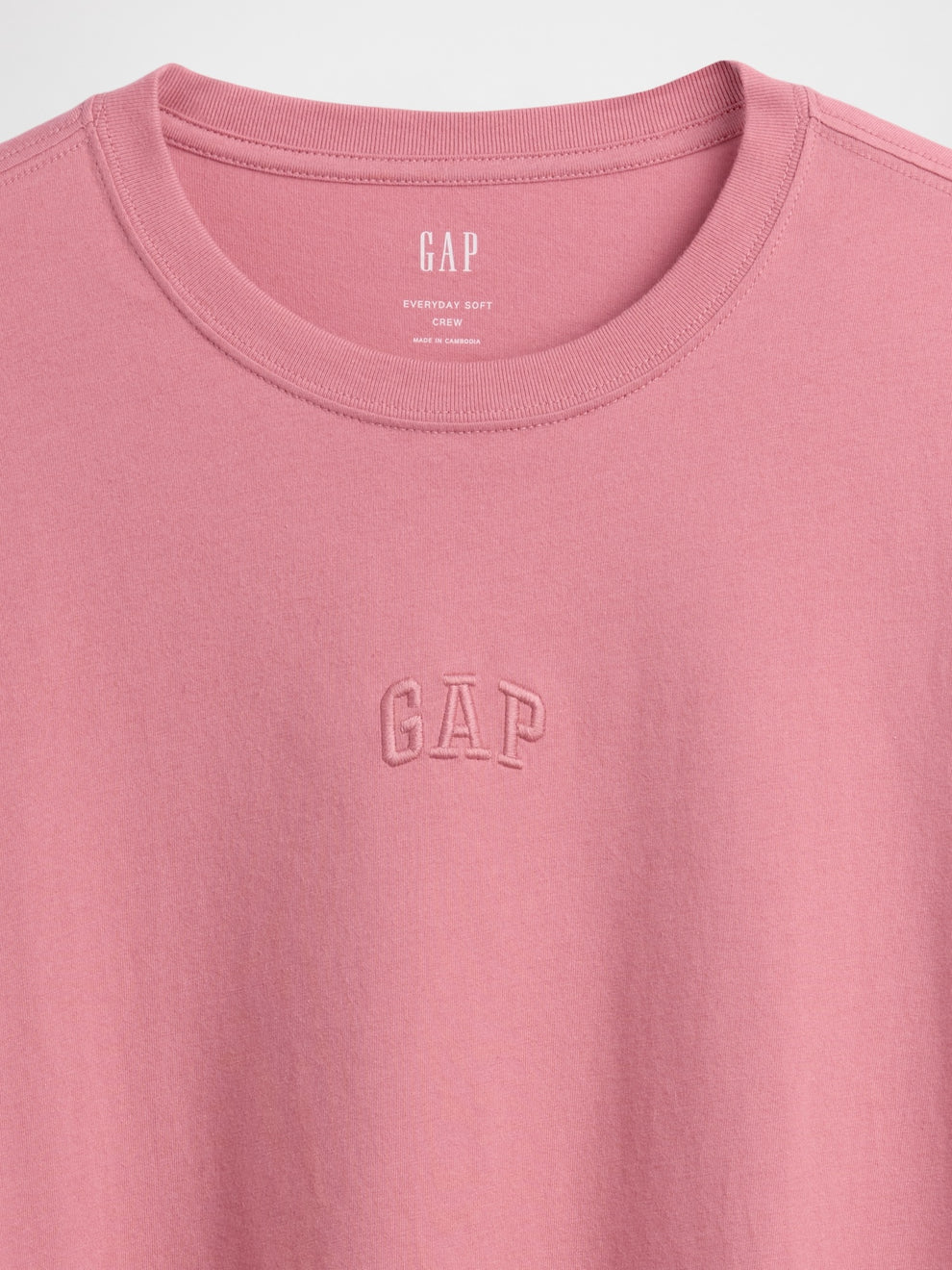 Everyday Soft Gap Mini Logo T-Shirt - ROSEBERRY