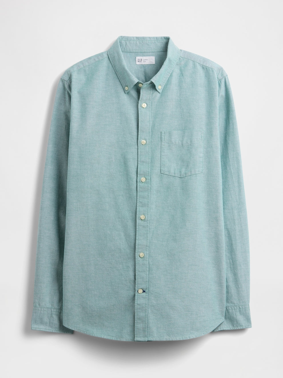 Oxford Shirt in Standard Fit - New algae green
