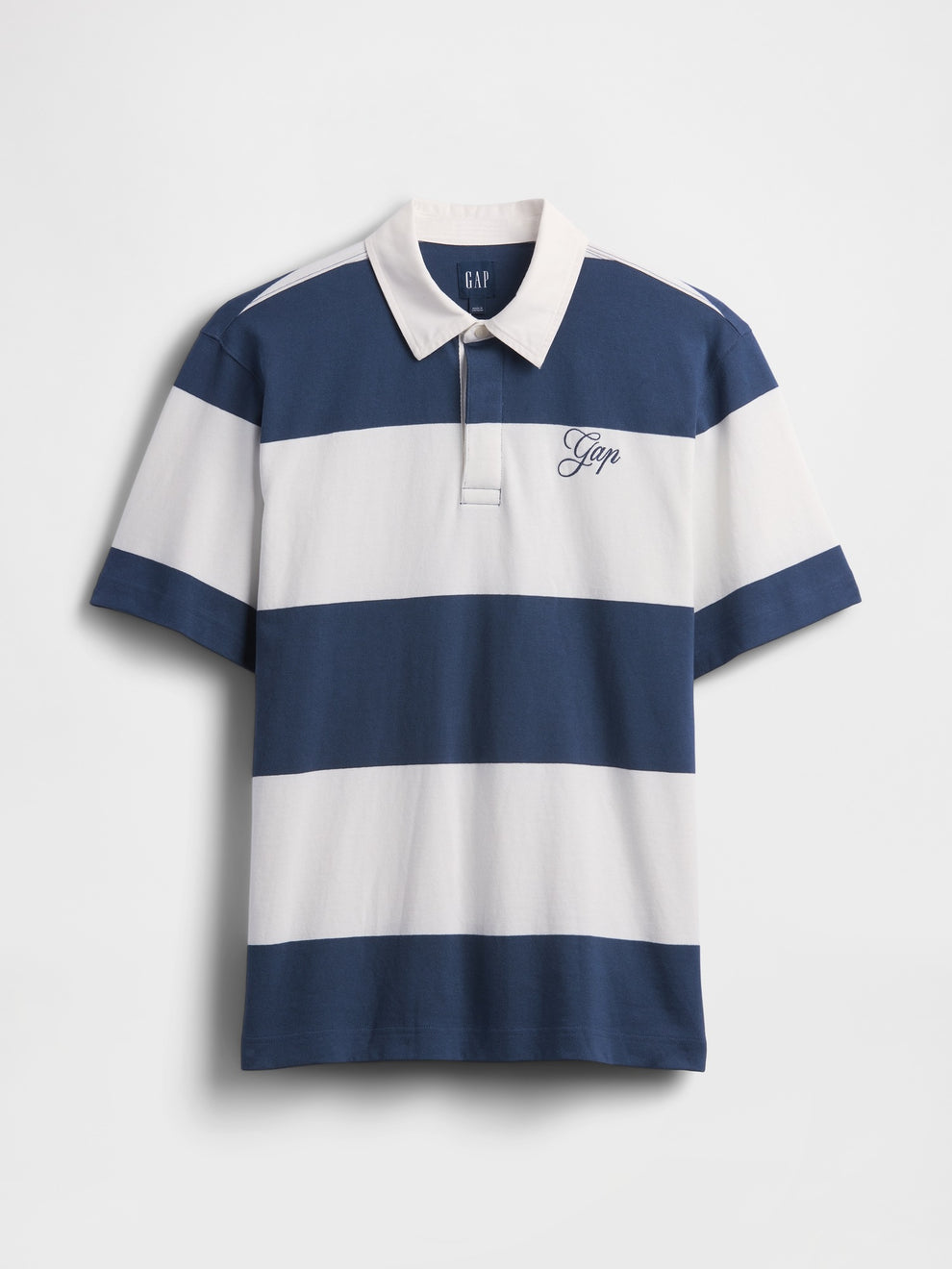 Relaxed Gap Logo Rugby Shirt - vintage navy