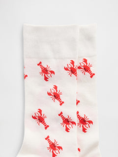 Dress Socks - Lobster red