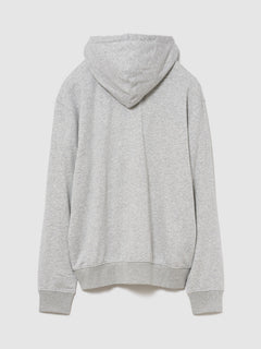 French Terry Relaxed Gap 1969 Logo Zip Hoodie - light heather gray