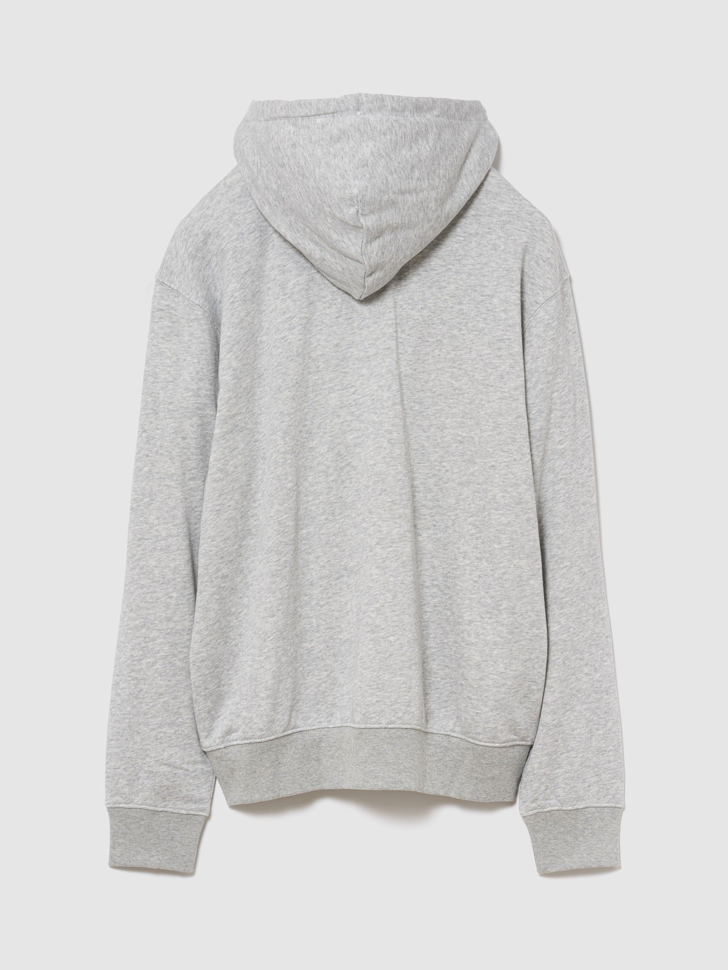 French Terry Relaxed Gap 1969 Logo Zip Hoodie - light heather gray