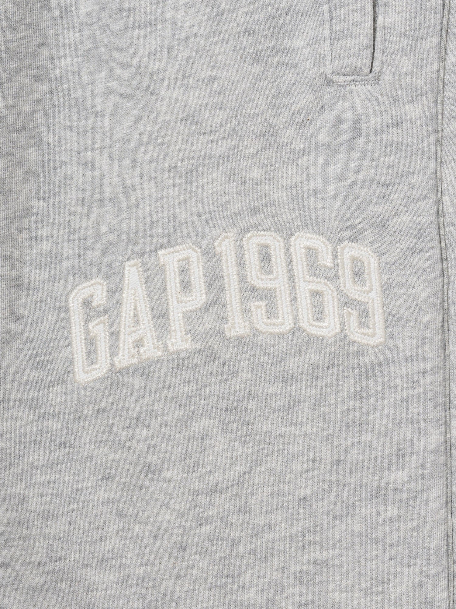 French Terry Baggy Gap 1969 Logo Sweat Pants - light heather gray