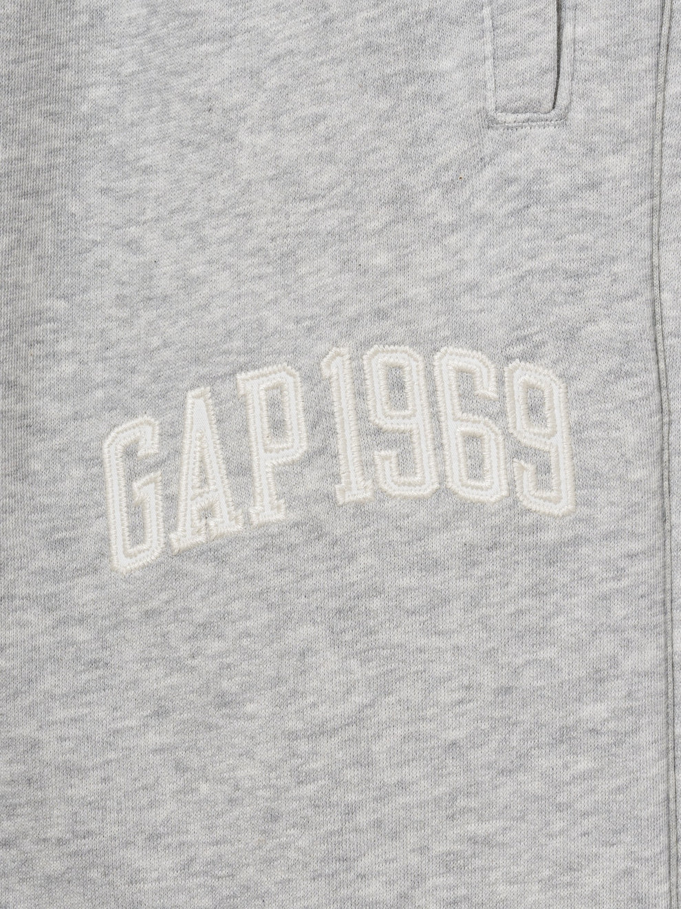 French Terry Baggy Gap 1969 Logo Sweat Pants - light heather gray
